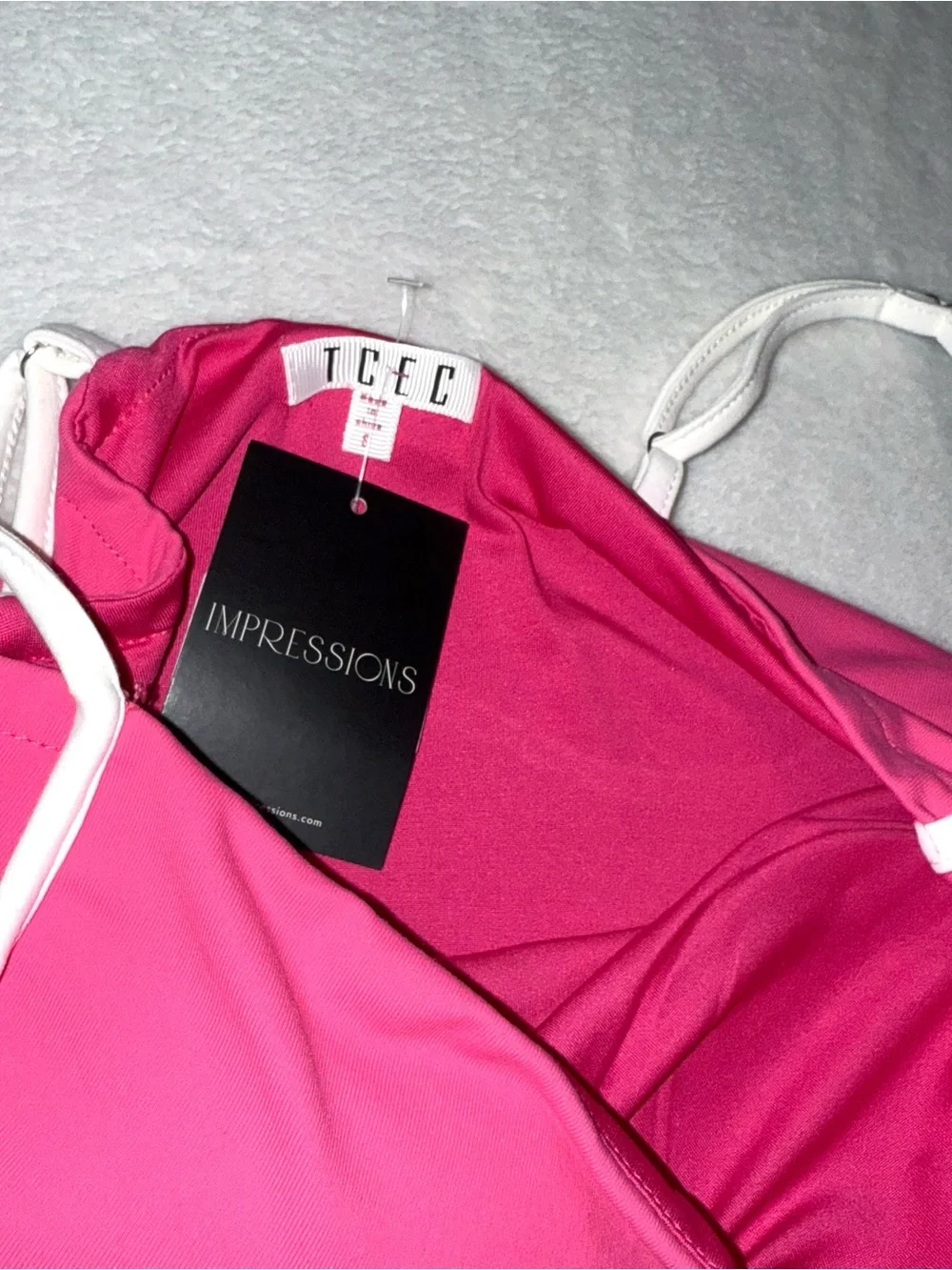 NWT Impressions Boutique Pink ALO Streamline Style Athletic Dress size Small